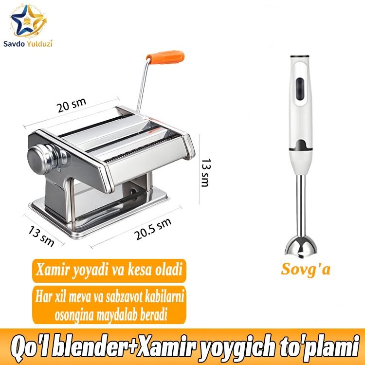 Pressli makaron tayyorlagich va blender